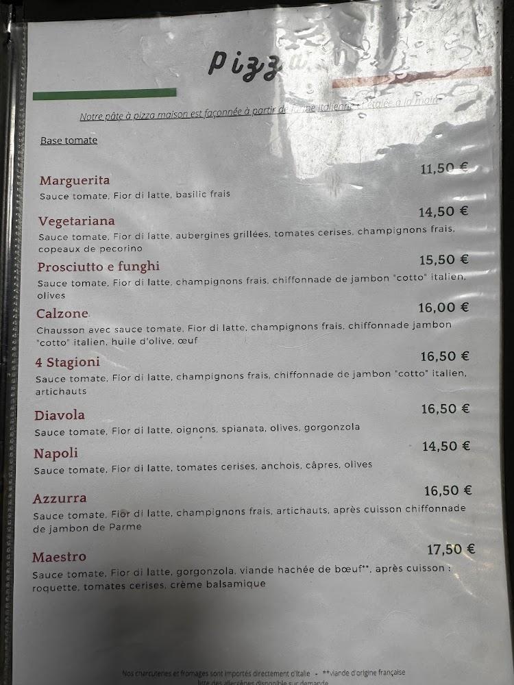 MAESTRO ristorante-pizzeria - Menu Image 2